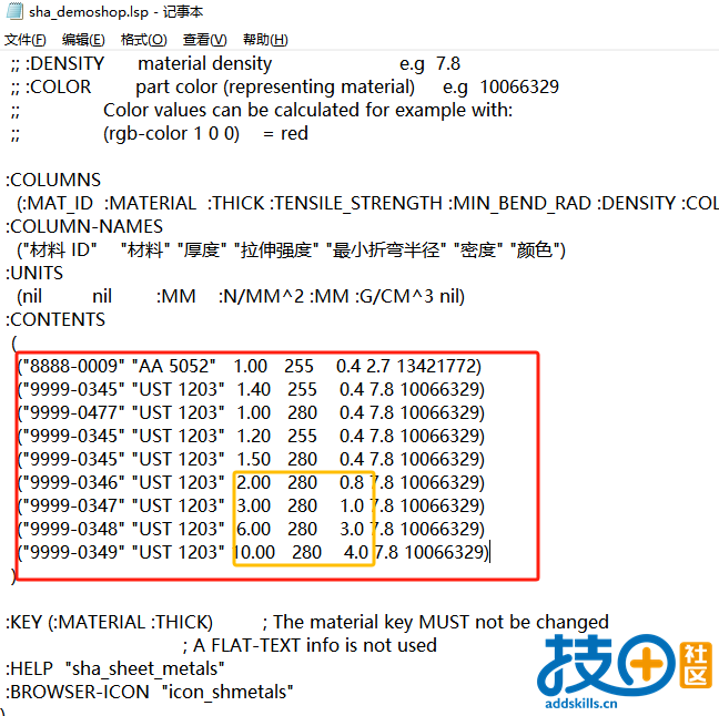 半径在文件内已经设置